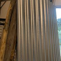 Numero 7 Lamiere zingata cm 200xcm90