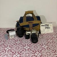 Kit Nikon F50 con 2 Obiettivi Nikon 