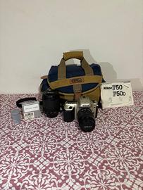 Kit Nikon F50 con 2 Obiettivi Nikon 