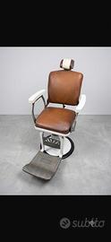 Poltrona da barbiere vintage-modernariato anni5060