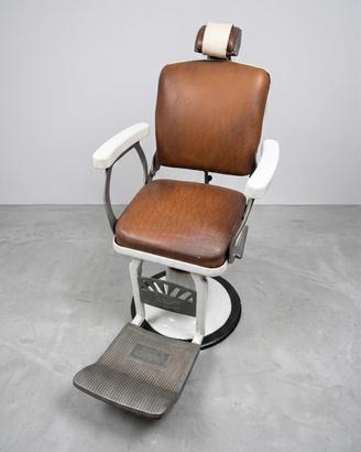 Poltrona da barbiere vintage-modernariato anni5060