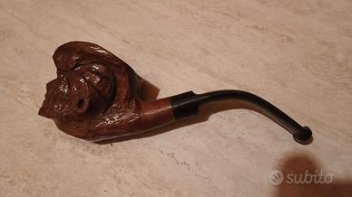 Pipa testa di uomo