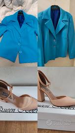 giacca donna con scarpa 