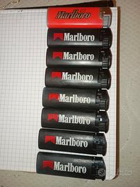 8 Accendini Marlboro da Collezione Vintage 