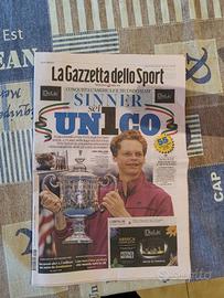 Gazzetta dello Sport Jannik Sinner