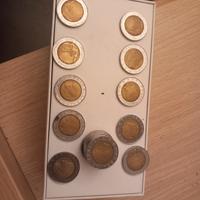 20 monete 500 lire bimetalliche 