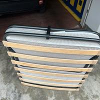 Brandina pieghevole con materasso