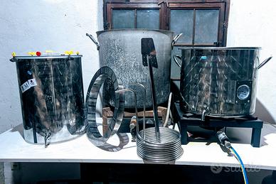 Kit completo produzione birra 50lt Polsinelli.