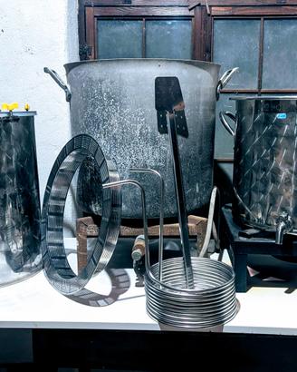 Kit completo produzione birra 50lt Polsinelli.