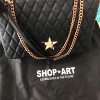 Borsa nera SHOP ART