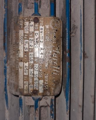 Motore elettrico industriale 