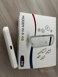 Modem portatile Tim wi fi 4G con sim card - Informatica In vendita a Modena