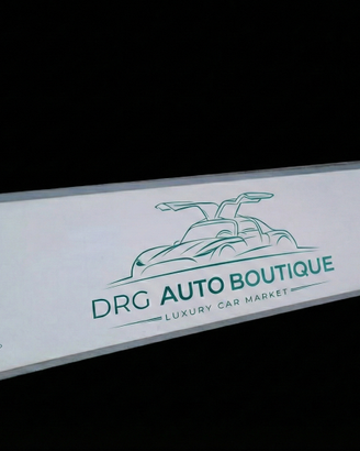 Insegna Luminosa da parete per negozio 350x60 cm