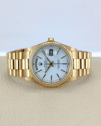 Rolex Day-Date 36 White Dial Ref. 18038