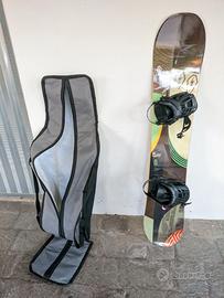 Snowboard K2 Turbo Dream + attacchi + sacca