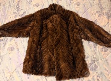 Pelliccia vintage vera pelle