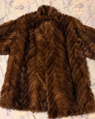 Pelliccia vintage vera pelle