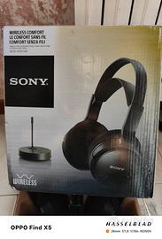 sony mdr-rf811rk cuffie wireless TV PC ecc