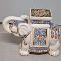 Elefante seduta/pedana da giardino porta piante