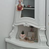 Angoliera con Vetrinetta shabby chic 