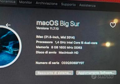 Imac 2014 perfetto