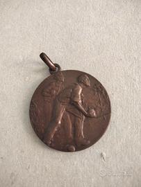 Medaglia gioco bocce Maro Castello 1929