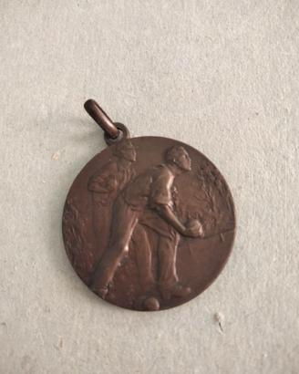 Medaglia gioco bocce Maro Castello 1929