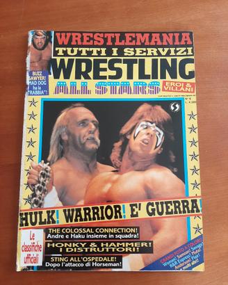Rivista Wrestling 1990 Hulk Hogan UltimateWarrior 