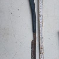 Rasoio vintage a mano libera Opinel.lunghezza tota