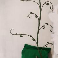 Piantana in ferro battuto