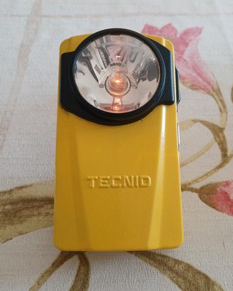 Torcia Elettrica Tascabile Tecnid - Design '70/'80
