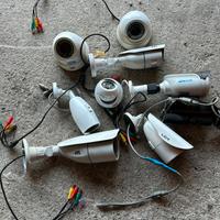 8 TELECAMERE DA ESTERNO