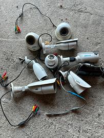 8 TELECAMERE DA ESTERNO