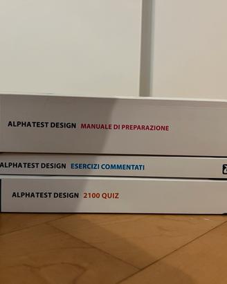 Kit completo Alpha Test per Test Design