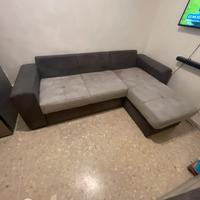 Divano letto 1 piazza e mezza, divano a L, 3 posti