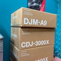 Full set DJ: nr 2 CDJ-3000X + nr 1 DJM-A9 +Omaggio