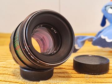 Helios 44-2 58mm f2 obiettivo ZENIT, FOTO CINE M42