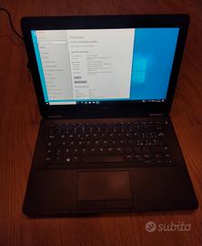 PC  Laptop Dell Latitude E7270 16 GB Ram intel i5 