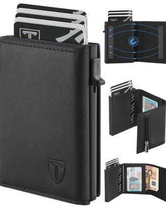 Portafoglio Uomo Slim - Portacarte Uomo con RFID