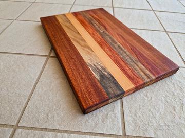 Tagliere legno massello artigianale
