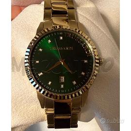 OROLOGIO DA POLSO DORATO VERDE TRUSSARDI