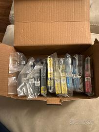 10 cartucce nuove  per stampante Epson XP-225