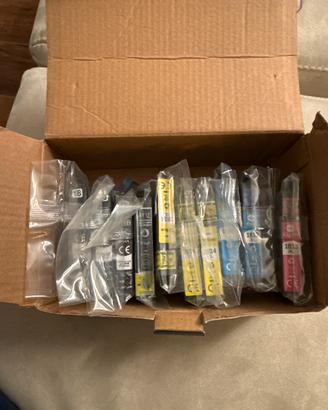 10 cartucce nuove  per stampante Epson XP-225