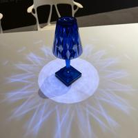Kartell Lampada Ricaricabile BATTERY Blu