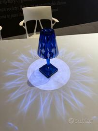 Kartell Lampada Ricaricabile BATTERY Blu