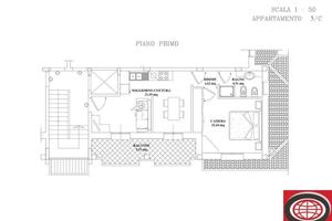 Appartamento di 74 m² con 2 locali e box auto a Mo
