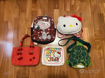 Borsette e zaini per bimbi/bimbe