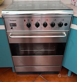 Cucina 4 fuochi gas e forno Bompani
