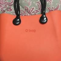 Borsa O Bag Mini - terracotta manici vinile