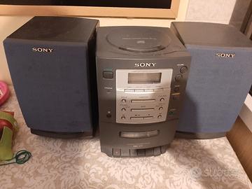 radio/stereo con lettore CD e audiocassette